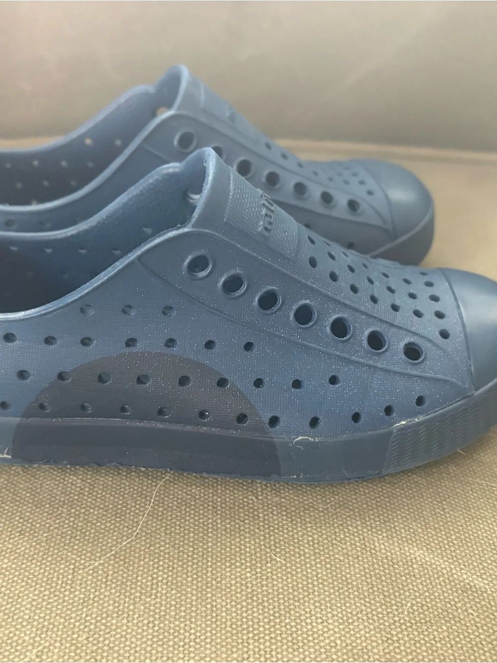 Native Kids Water Shoes in Navy Blue